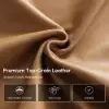 299cm 3-Seater Genuine Leather Power Reclining Sofa with USB & USB-C Charging Ports