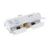 Picture of 150cm Floating Double Bathroom Vanity with Ceramic Sinks, Sintered Stone Top