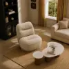 Performance Linen Swivel Slipper Accent Chair – AUD-H3098