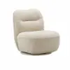 Performance Linen Swivel Slipper Accent Chair – AUD-H3098