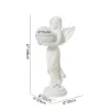 Angel Statue with Decorative Light Globe & Remote Control