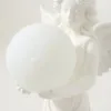 Angel Statue with Decorative Light Globe & Remote Control