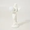 Angel Statue with Decorative Light Globe & Remote Control