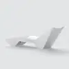 Outdoor Weather-Resistant Pool Chaise Lounge Set of 2