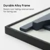 3-Piece 3D Textured Abstract Wall Art Set with Alloy Frames 70cm Tall – AUD-H3128
