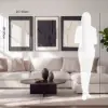 3-Piece 3D Textured Abstract Wall Art Set with Alloy Frames 70cm Tall – AUD-H3129
