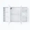 Picture of 120cm LED Bathroom Medicine Cabinet Dimmable with Defogger, Tissue Slot and Outlet