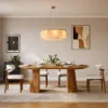 8-Light Tiered Chandelier Alabaster-Look 62cm