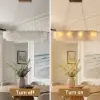 12-Light Linear Chandelier Alabaster-Effect 2-Tier Dining Chandelier 102cm