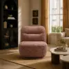 Performance Linen Swivel Slipper Accent Chair, Set of 2