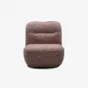 Performance Linen Swivel Slipper Accent Chair, Set of 2