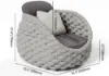 Cocaro 5-Piece Winter Outdoor Smokeless Fire Pit Sofa Set with Coffee Table and Chairs