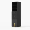 Artis 149cm Tall Bathroom Storage Cabinet & 92cm Wall-Mounted Single Vanity Set