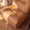 Genuine Leather Power Swivel Rocker Recliner Accent Chair with Phone Holder – AUD-H3177