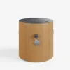 Tevara Outdoor Propane Smokeless Fire Pit Side Table