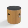 Tevara Outdoor Propane Smokeless Fire Pit Side Table