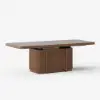 Lineva 71"–91" Extendable Wood 6–8 Seater Dining Table