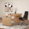 Aura 63" Fluted Electric Standing Desk