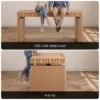 Aura 63" Fluted Electric Standing Desk