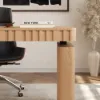 Aura 63" Fluted Electric Standing Desk