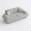 Performance Chenille Adjustable Backrest Sofa