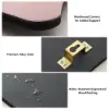 3-Piece Pebble-Shaped Battery-Operated Wall Clock with Acrylic and MDF Panels