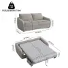 Modern Performance Chenille Sleeper Sofa