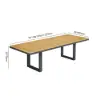 Picture of Tevara Outdoor Extendable Teak & Aluminium Dining Table – Dark Grey