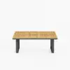 Picture of Tevara Outdoor Extendable Teak & Aluminium Dining Table – Dark Grey