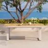 Tevara Outdoor Extendable Teak & Aluminium Dining Table – Sand