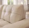 130" 3-Seater Genuine Leather Power Convertible Sleeper Sofa with Adjustable Armrests – AUD-H3193