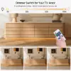 80-inch Ash Wood TV Stand with Sintered Stone Top – AUD-H3197