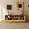 80-inch Ash Wood TV Stand with Sintered Stone Top – AUD-H3198