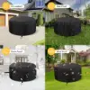 Cocaro 600D Waterproof Fire Pit Table Cover