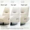 Genuine Leather 360° Swivel Accent Chair