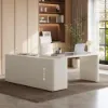 Artis 71" Right-Hand Return Sintered Stone Executive Desk