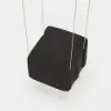 Ropipe Outdoor 600D Waterproof 1-Seat Swing Cover