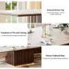 Aura 94" Rectangular Sintered Stone 10-Seater Dining Table