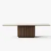 Aura 94" Rectangular Sintered Stone 10-Seater Dining Table