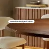 46"-60" Round Extendable Wood 4-6 Seater Dining Table – Walnut
