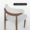 47"–79" Extendable Wood Dining Table Set with 4 Chairs