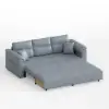 Picture of 233cm King Faux Leather Pull-out Sleeper Sofa with Storage and Side Pockets – AUD-H3223
