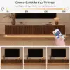 Aura 80" Ash Wood Fluted Walnut Projector TV Stand with Sintered Stone Top