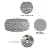 Cocaro 8-Piece Outdoor Rope Weave Swivel Sofa Set with Cover – Light Grey – AUD-H3236