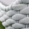 Cocaro 8-Piece Outdoor Rope Weave Swivel Sofa Set with Cover – Light Grey – AUD-H3237