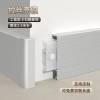 Picture of Aluminium Skirting Board, Minimalist 6cm 8/10cm Black Brushed Metal Skirting for Projects