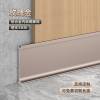 Picture of Aluminium Alloy Recessed Ultra-Narrow Concealed Metal Skirting Board for Wall Panels, 2/3/4/6cm
