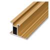 Picture of Aluminium Alloy H-Profile Edge Trim for Wood Veneer, Carbon Crystal Board Flush Joint Wall Panel Trim