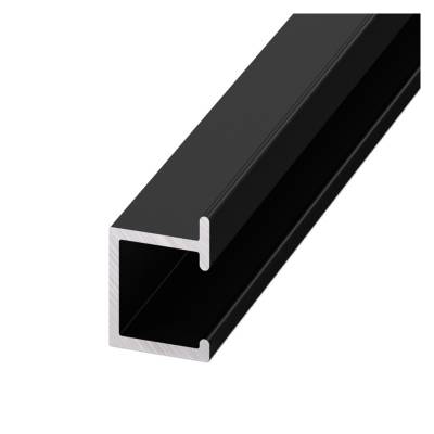 Aluminium Alloy Top Line Profile for Wall Panels, Metal Decorative Strip, Ceiling Clip Trim, Wall-Ceiling Corner Trim