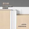 Picture of Aluminium Alloy Wall Panel LED Light Channel Trim, Recessed Concealed Wood Veneer Linear Light Profile